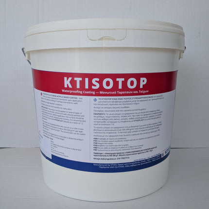 Ktisotop Acrylic Rooftop waterproofing coating